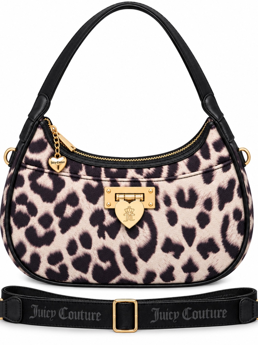 Cute Mini Leopard Juicy Couture Shoulder/Crossbody Bag